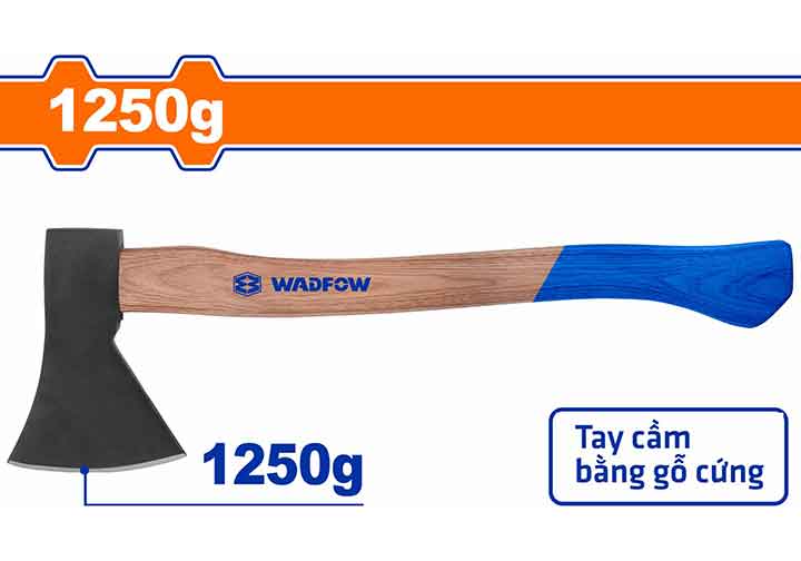 1250g Rìu cán gỗ Wadfow WMB6312