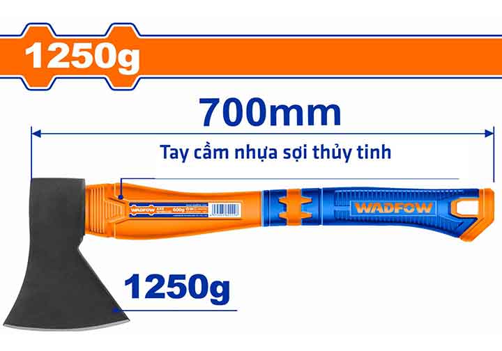 1250g Rìu cán nhựa Wadfow WHM6312