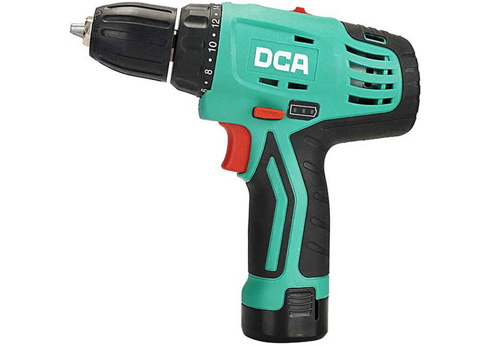 12V Máy khoan vặn vít dùng pin DCA ADJZ10-10Z