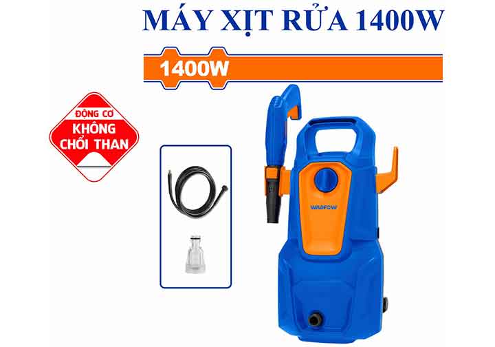 1400W Máy xịt rửa (không chổi than) Wadfow WHP3A14