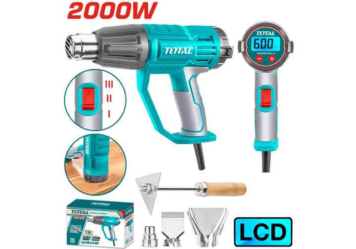 2000W Máy thổi hơi nóng điện tử Total TB20056