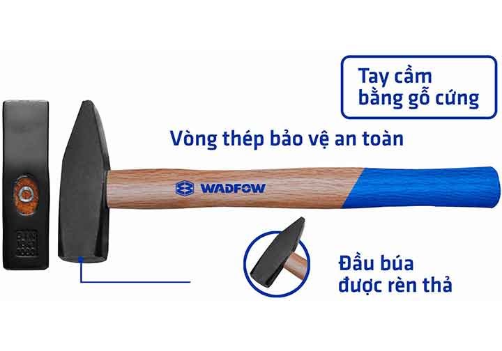 200g Búa cơ khí cán gỗ Wadfow WMB1302