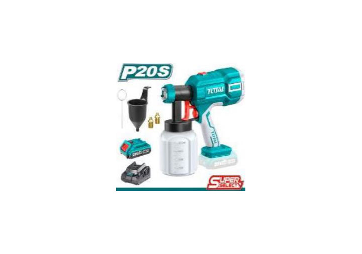 20V Bộ máy phun sơn dùng pin Total TSGLI20406