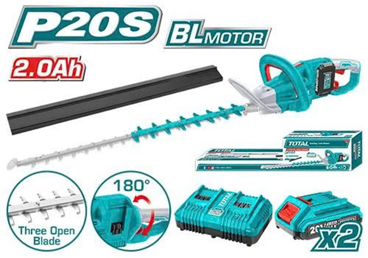 20V Máy cắt tỉa hàng rào dùng pin Total THTLI400282