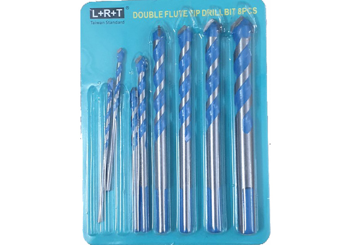 3-12mm Bộ mũi khoan bê tông 8 chi tiết L+R+T