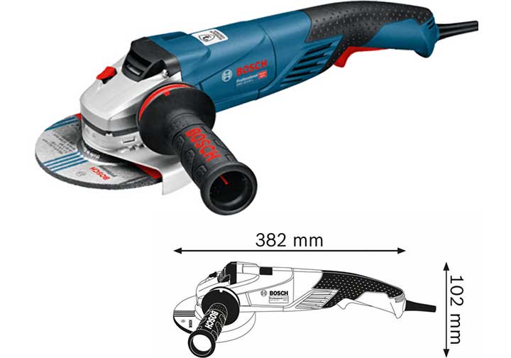 6" (150mm) Máy mài góc 1800W Bosch GWS 18-150 L