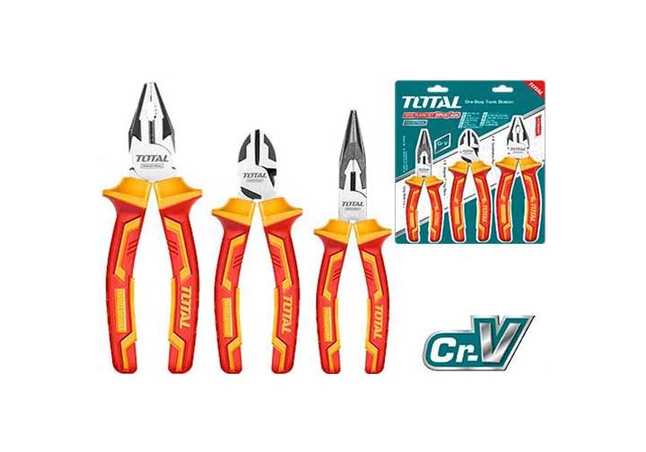 Bộ 3 kìm cách điện Total THT2K0302