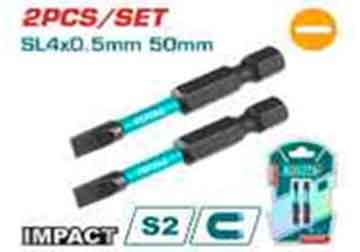 SL5x50mm Bộ mũi vít dẹp 2 chi tiết Total TACIM71SL550