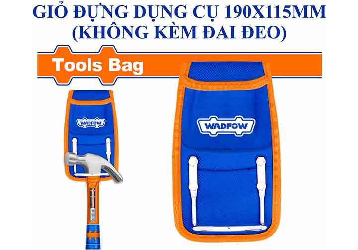 190x115mm Túi đeo đồ nghề Wadfow WTG2102