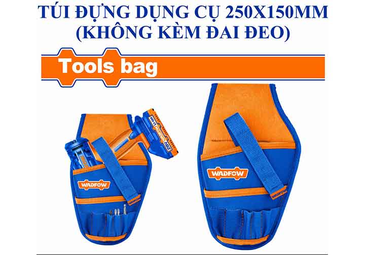 250x150mm Túi đeo đồ nghề Wadfow WTG2105