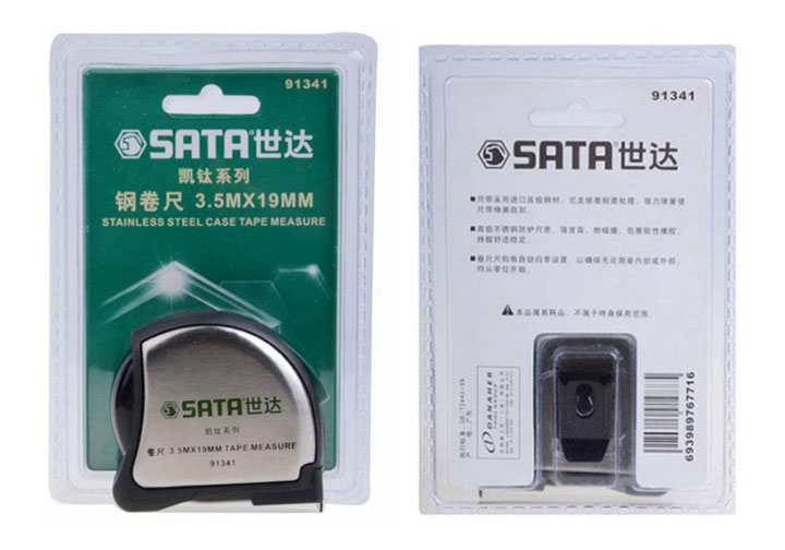 3.5m Thước cuốn thép Sata 91-341 (91341)