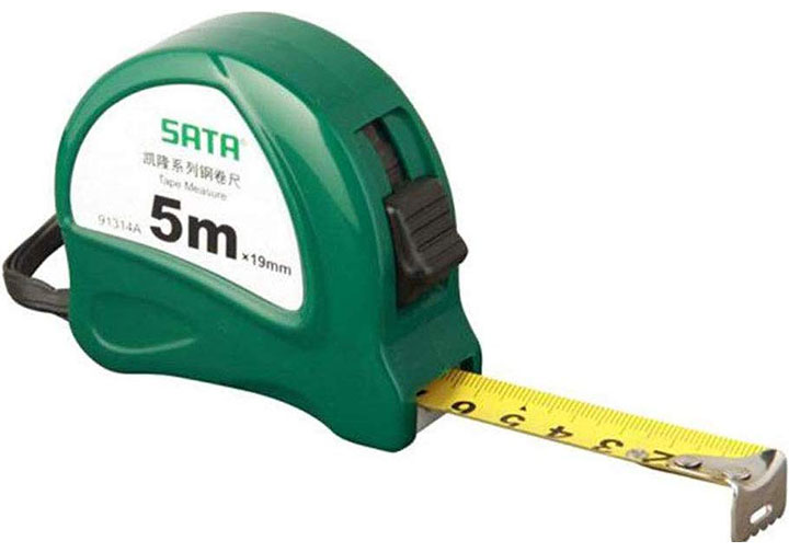 5m Thước cuộn thép Sata 91-314A (91314A)