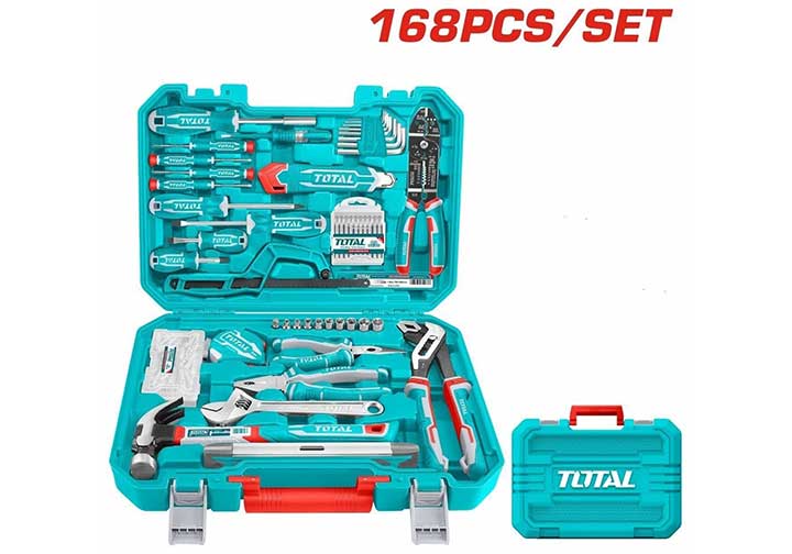 Bộ đồ nghề 168 chi tiết Total THKTHP21686